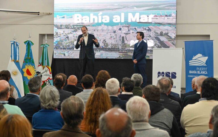 Bahía al mar – se presentó el proyecto de obras que reafirma la unión del Puerto con la comunidad