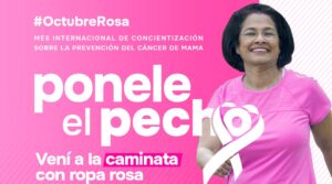 Actividades en el mes de concientización sobre la prevención del cáncer de mama