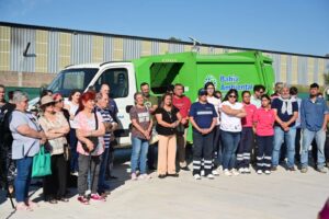 Susbielles inauguró un nuevo punto de reciclaje en White junto a la comunidad