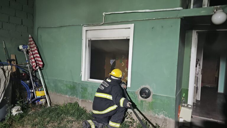 Pérdidas totales en una casa tras un incendio