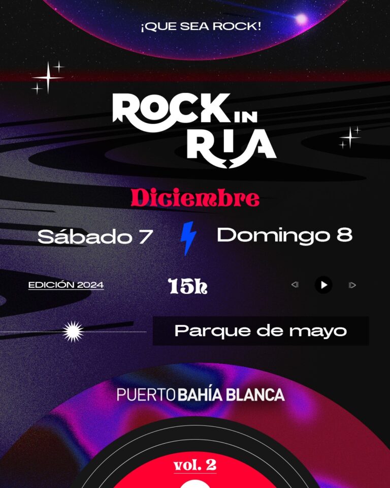 ¡Se viene la segunda edición de Rock In Ría!