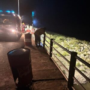 ¿Qué pasó con el auto qué cayó al dique Paso de las Piedras?