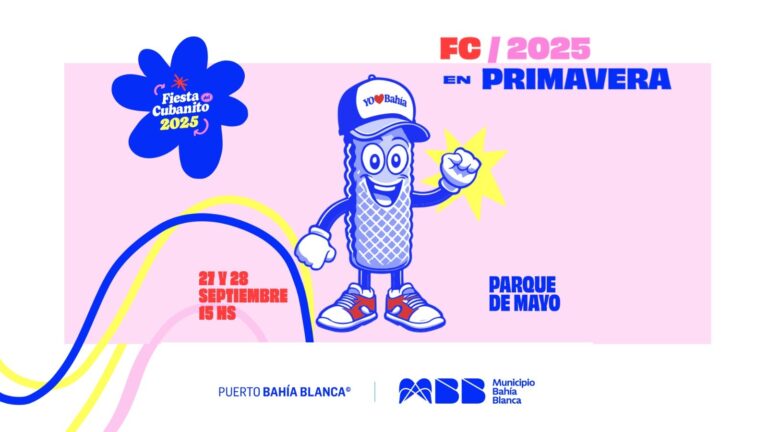 Bahía Blanca se prepara para la Fiesta del Cubanito 2025