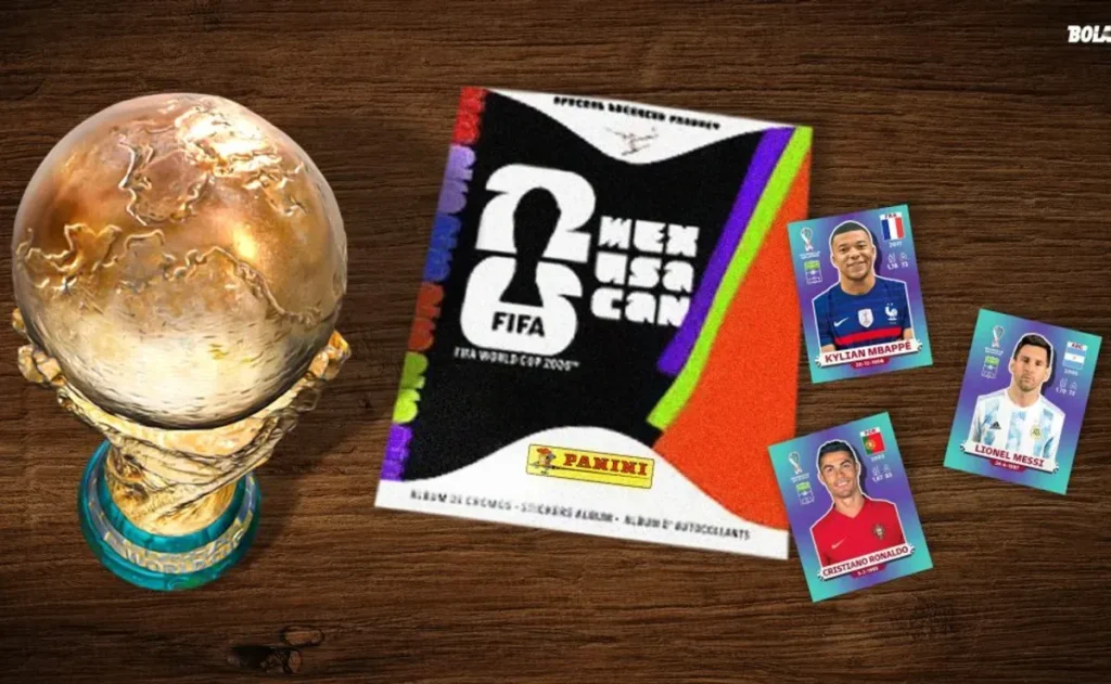 Panini presentó el álbum de figuritas y cromos para el Mundial 2026
