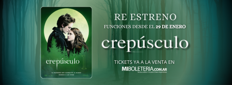 Ya está disponible la preventa de Crepúsculo en Cinemacenter