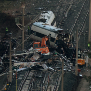Por cuarta vez en el mes un tren sufrió un choque en España