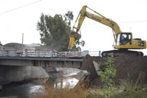 Canal Maldonado: demolieron el puente Don Bosco