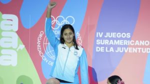 La argentina Agostina Hein ganó tres oros en natación en Panamá 2026