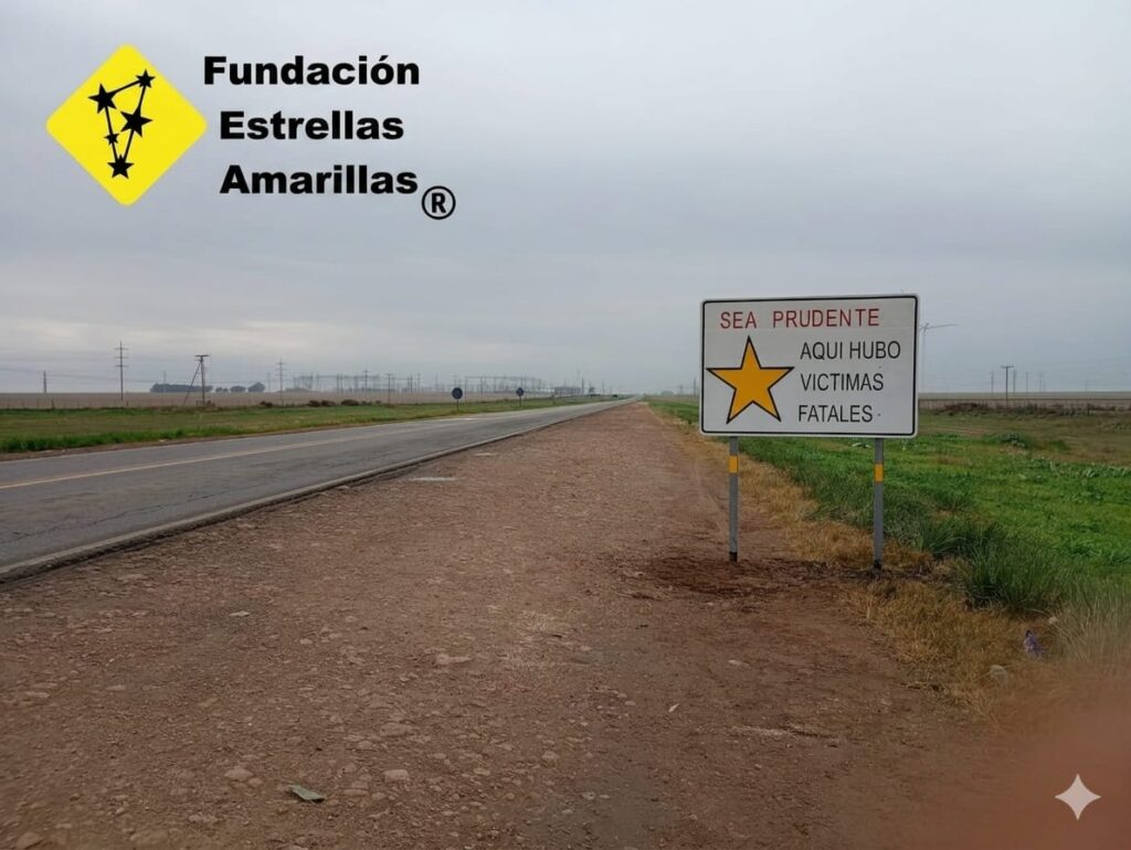 Ruta 51: Estrellas Amarillas agradeció a Vialidad por nueva cartelería