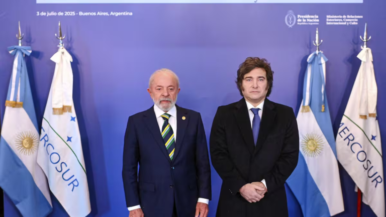 Brasil convocó al embajador argentinos para que dé explicaciones tras las críticas de Milei