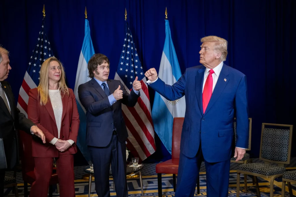 Milei negó que la ayuda económica de Estados Unidos sea significativa