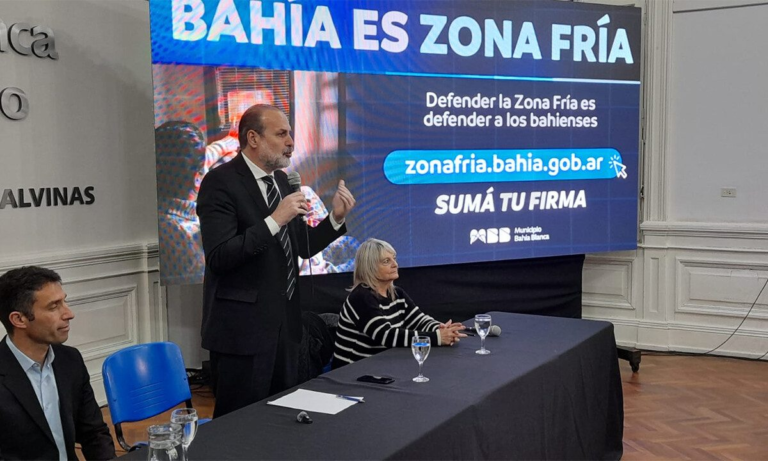 Bahía activa la vía judicial mientras el Senado se prepara para tratar la Zona Fría