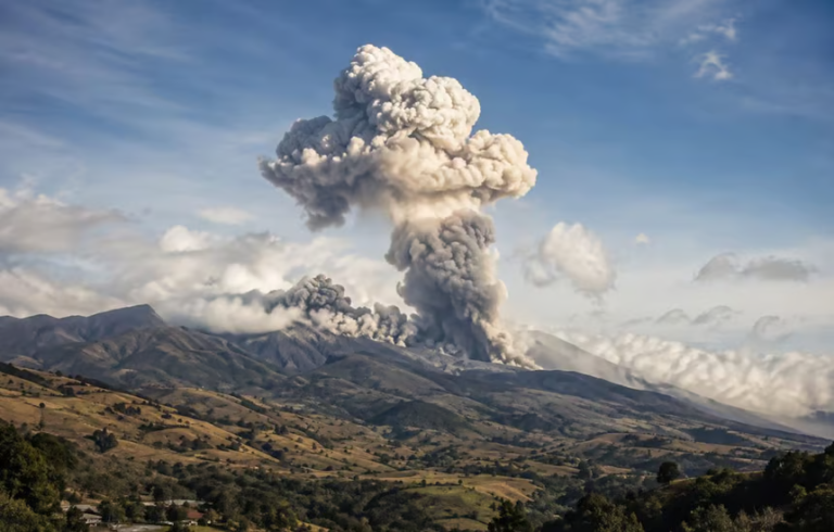 Colombia en alerta: el volcán Puracé comenzó a activarse luego del terremoto