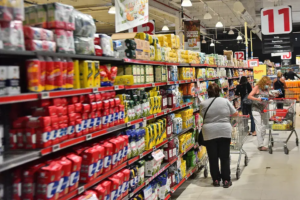 Las ventas en supermercados están por debajo del promedio histórico en 22 provincias