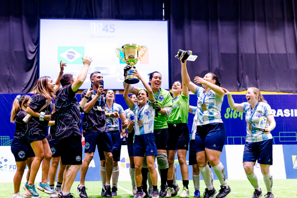 Las Murciélagas se consagraron campeonas de la Copa América