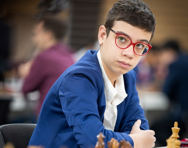 Faustino Oro se convirtió en el mejor ajedrecista argentino con solo 12 años