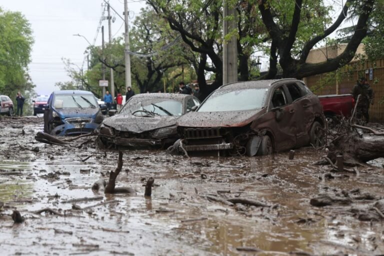 Chile declaró estado de emergencia por el devastador aluvión en Santiago